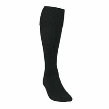 Image of 6 Pairs Football Socks Kids Boys Mens Plain Soccer Rugby Hockey Sports School