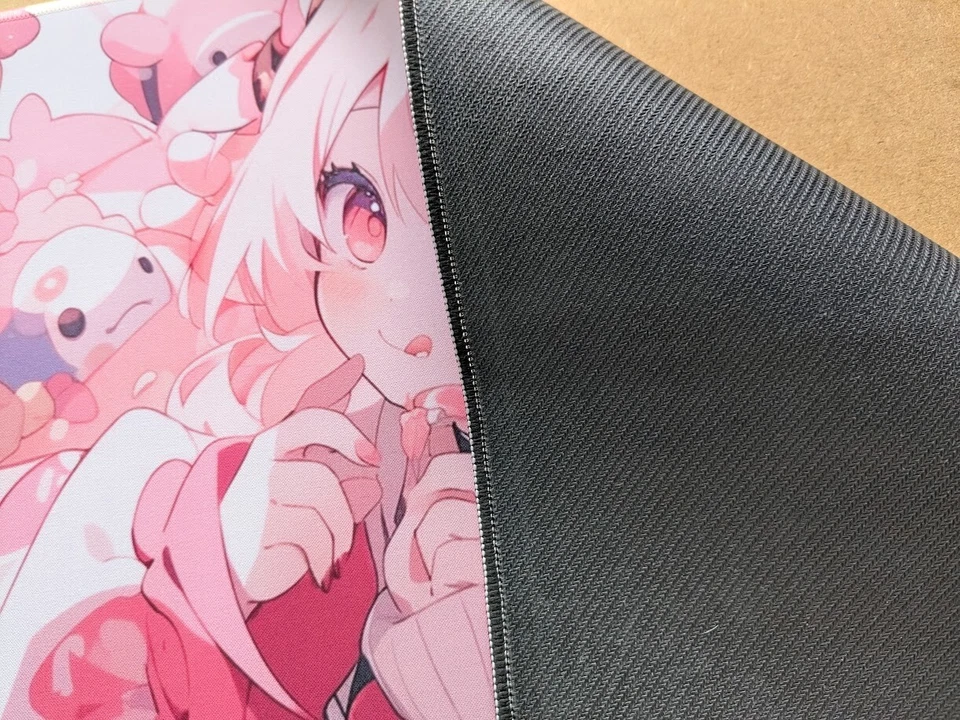 XL Gaming Mouse Pad Desk Mat 60x30cm – Cute Pink Kawaii Anime Girl – New UK - G9 - Image 4 of 4
