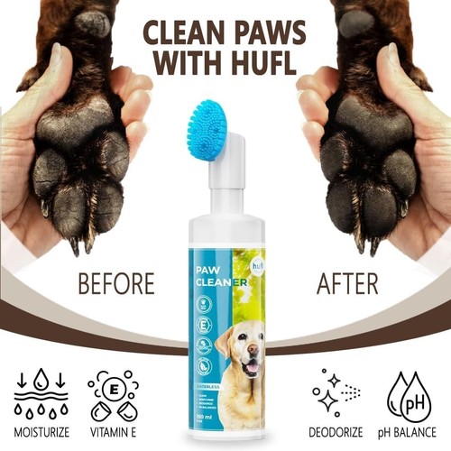 Dog Paw Cleaner Foam for Dogs & Cats, No-Rinse , 150 ml, 5 oz - Picture 4 of 7