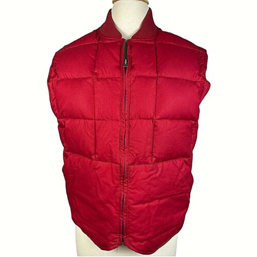 Pacific Trail Red Down puffer sports jacket Vest Size S - Picture 2 of 11