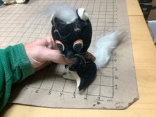 Original Vintage SKUNK -- stuffed animal -- japan -