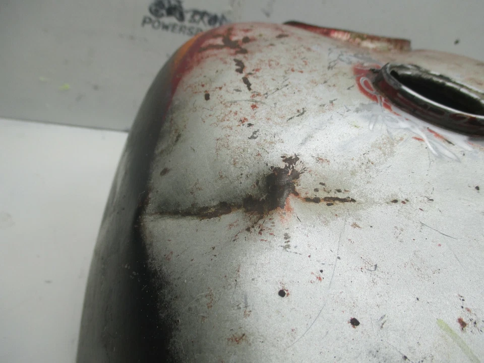 1976 KAWASAKI KV100 K V 100 RESERVATÓRIO DE GASOLINA CÉLULA TANQUE DE COMBUSTÍVEL - Imagem 3 de 4