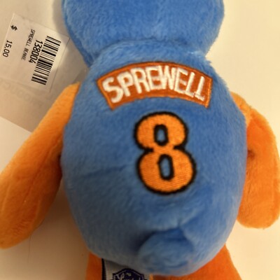 Limited Treasures Pro Bear 1999 NBA NY Knicks Latrell Sprewell #8
