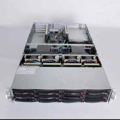 SuperServer SYS-6029U-TR4T 12x3.5''With 2x Intel 8272CL CPU /256GB RAM/ 10T SAS