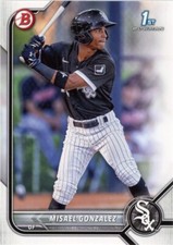 2022 1st Bowman Paper  #BP-4 Misael Gonzalez