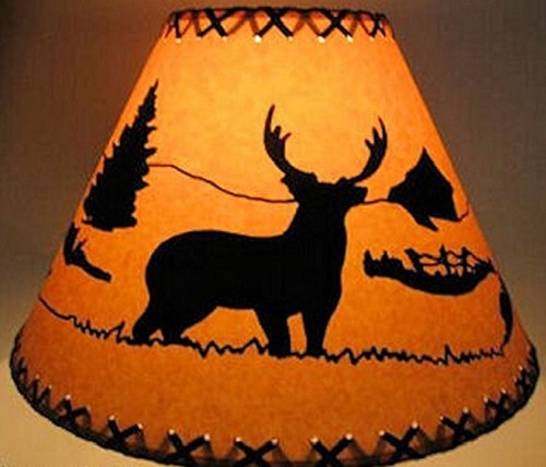 Rustic Lamp Shades Listed by Base Diameter Scroll Down For Sizing Options - Picture 13 of 21