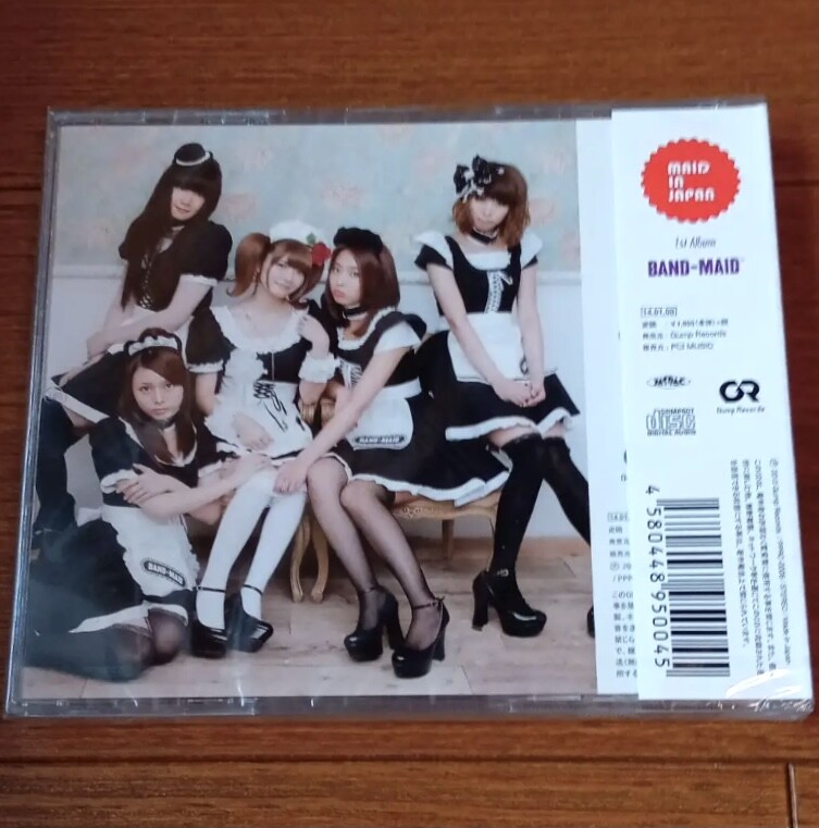 【新品・訳あり】MAID IN JAPAN BAND-MAID Rare! BAND-MAID CD Album MAID IN JAPAN Used Indies Label