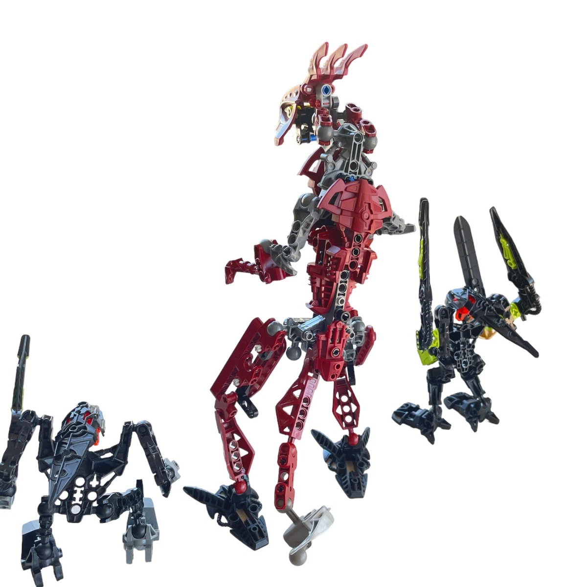 Lego Bionicle lot 8990 FERO & SKIRMIX & SKRALL SPECIAL EDITION Tribe Warrior