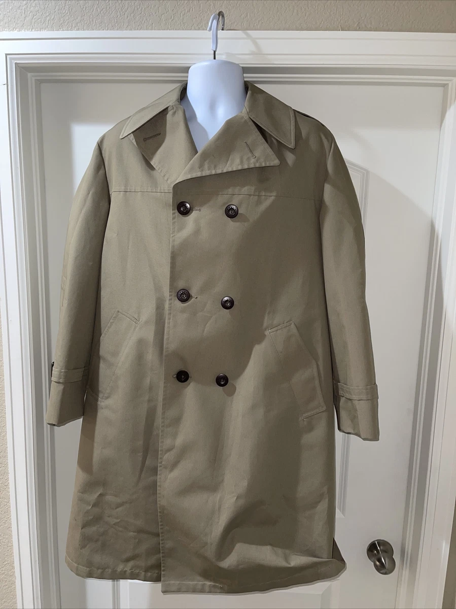 VINTAGE 70 S JOHN BLAIR Medium Trench Coat eBay