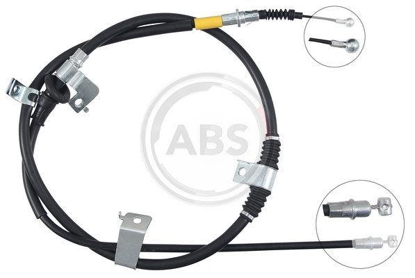 Rear Right Handbrake Cable for C4 Aircross, Mitsubishi ASX, Peugeot 4008