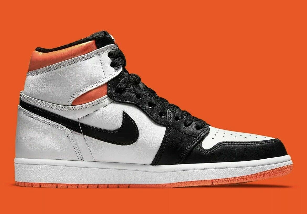 Air Jordan Retro High OG Men's Size 18 White/Black-Electro