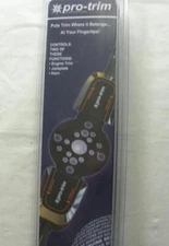 SeaStar Teleflex PT2000-1P Pro Trim for Trim & Jack Plate Control Chrome Edge