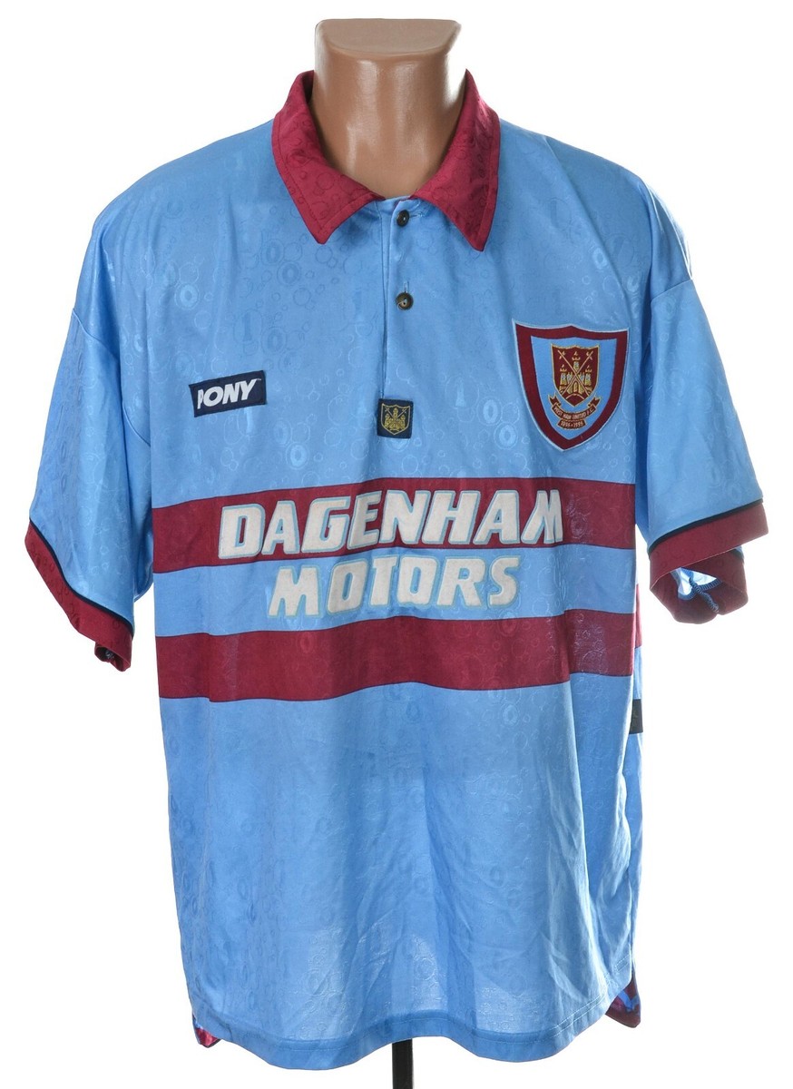 ウェア Westham United 1995/97 Away L/S Uniform Westham United 1995/97 Away L/S Uniform