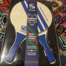 Silver One International Wood Paddles  Paddleball The Champions Court Set Blue