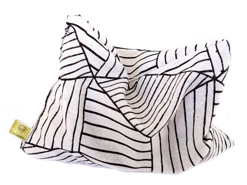 Herbal Pillows Pillow Colds Herbs Miniblings 9 1/8x6 11/16in White Geometry - Picture 2 of 3