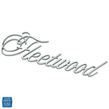 1973-80 Cadillac Fleetwood Script Fleetwood Emblem Gm 3633823 New