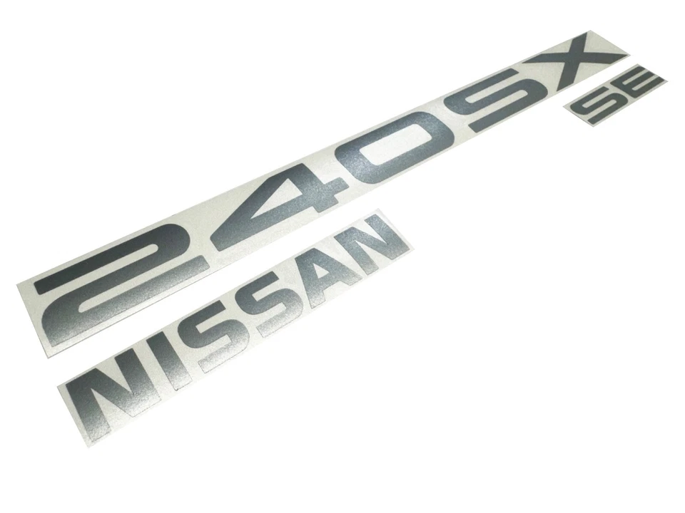 240sx Calcomanía Vinilo Central Adhesivo Repuesto Emblema Restauración Se Adapta a Nissan SE Foto 2 de 3