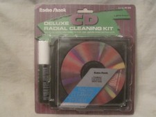 Radio Shack Deluxe Radial Cleaning Kit 42-226 Compact Disc Radioshack audio nip