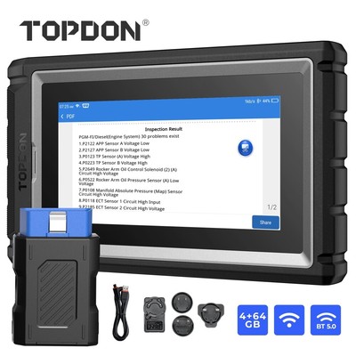 TOPDON AD800BT 2 OBD2 Diagnostic Scan Tool 28+ Service Full System Key Coding