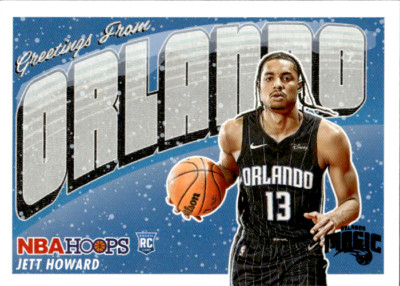 2023-24 Hoops Winter Rookie Greetings #16 Jett Howard MAGIC RC