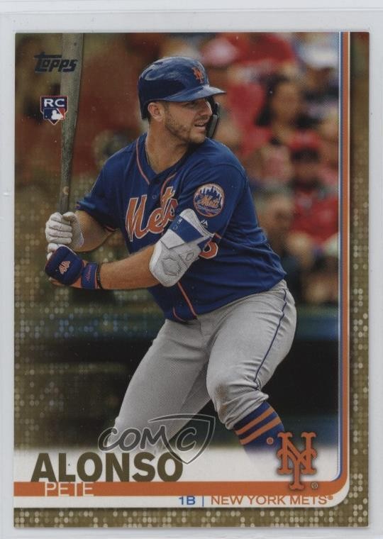 2019 Topps Gold /2019 Pete Alonso #475 Rookie RC