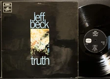 LP Jeff Beck Truth Holland 1968 1st Press Flipback Cover Columbia LP VG/VG-