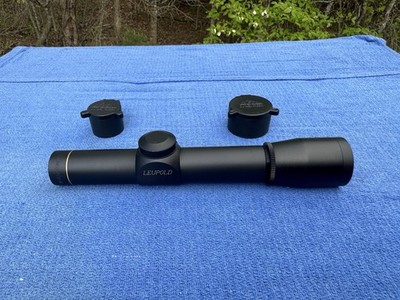 LEUPOLD M-8 2.5X *Compact* RIFLE SCOPE  -MATTE-German #4 Reticle !! RARE!!