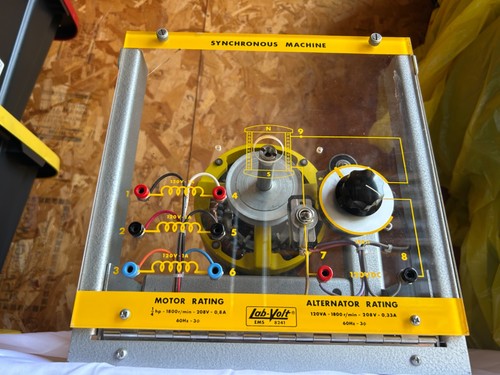 Lab Volt EMS 8241 Synchronous Machine - Picture 5 of 10