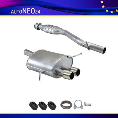 Endschalldämpfer für Mercedes C180/200/230 CL203 ab.05/2002 - Auspuff