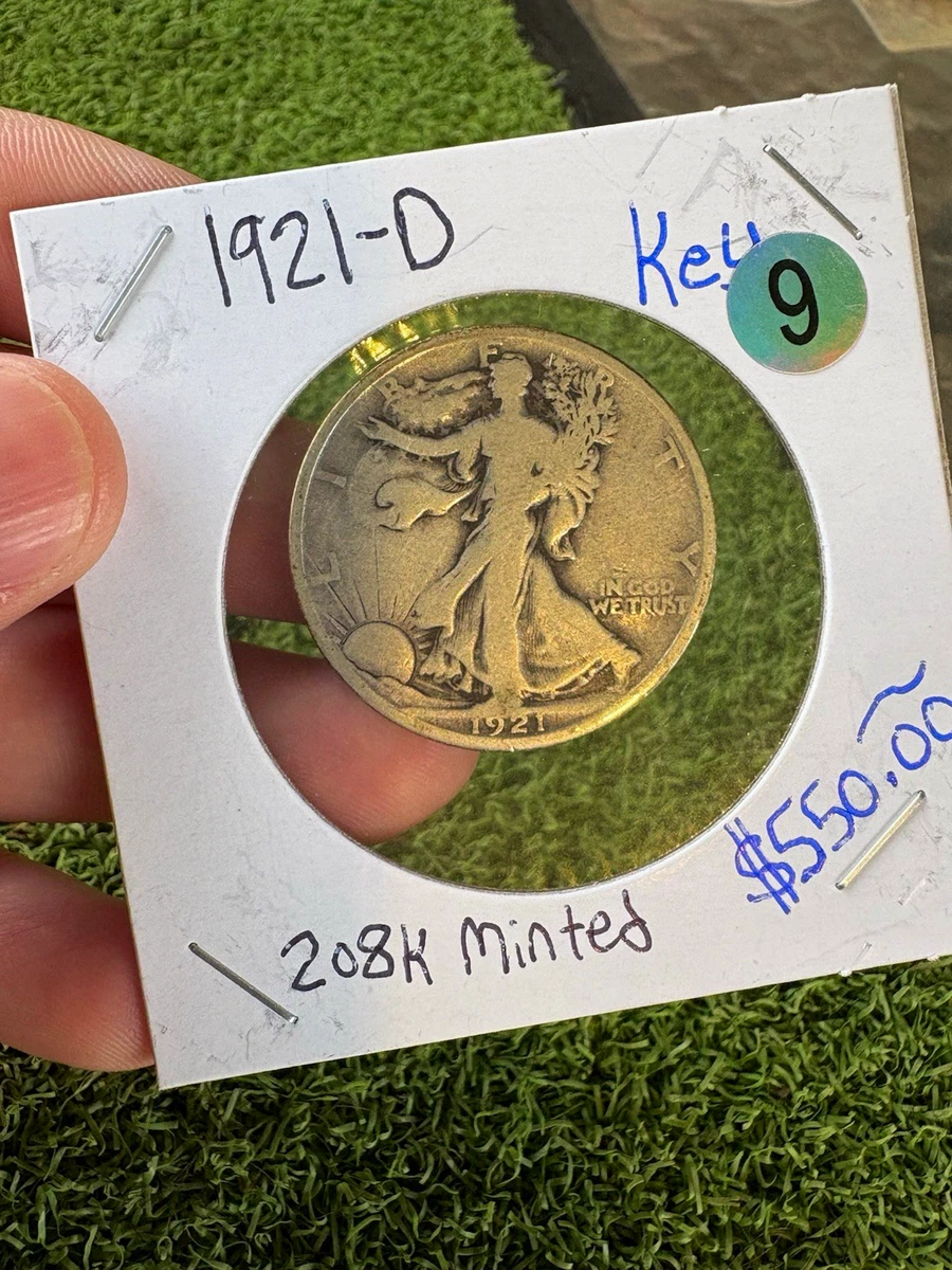 25+ Denver Liberty Walking Half Dollars 1921 for sale | Updated