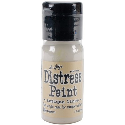 Distress Paint Flip Top 1oz Antique Linen