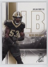 2024 Topps Signature Class Rookies Jaylan Ford #155 1eh5