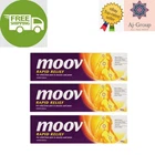 3 Pack X Moov Rapid Pain Relief Cream For Muscles (100 g) ⭐FREE SHIPPING⭐
