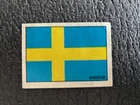 MEXICO 70 FIGURINE FOOTBALLERS PANINI FLAG SWEDEN FLAG RECOVERED