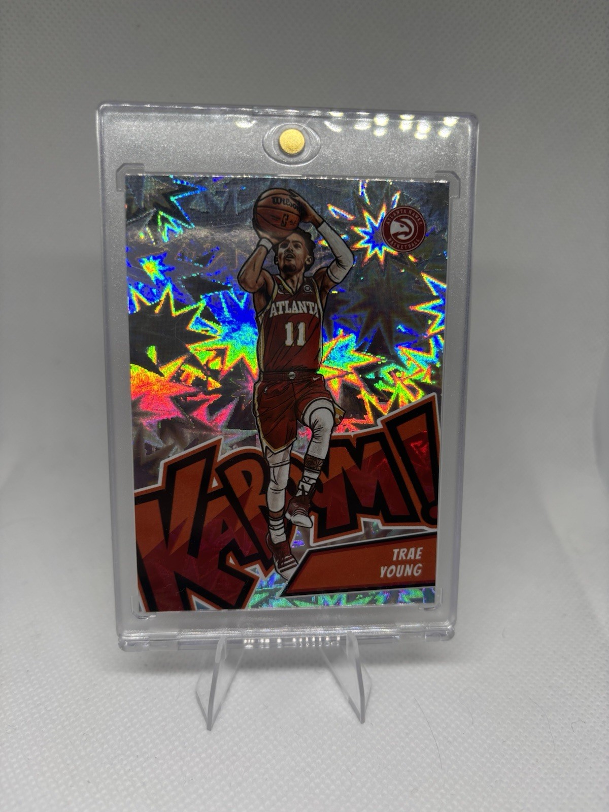 2022-23 Panini Crown Royale - Kaboom! Trae Young #3
