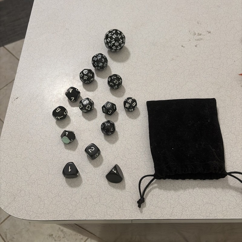 dungeons and dragons classic module dice set