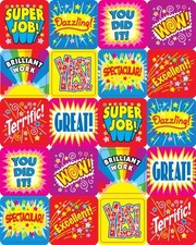 CARSON DELLOSA POSITIVE WORDS MOTIVATIONAL STICKERS 0625 By Carson-dellosa NEW