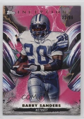 2024 Topps Inception Magenta 22/99 Barry Sanders #42 HOF 3hd