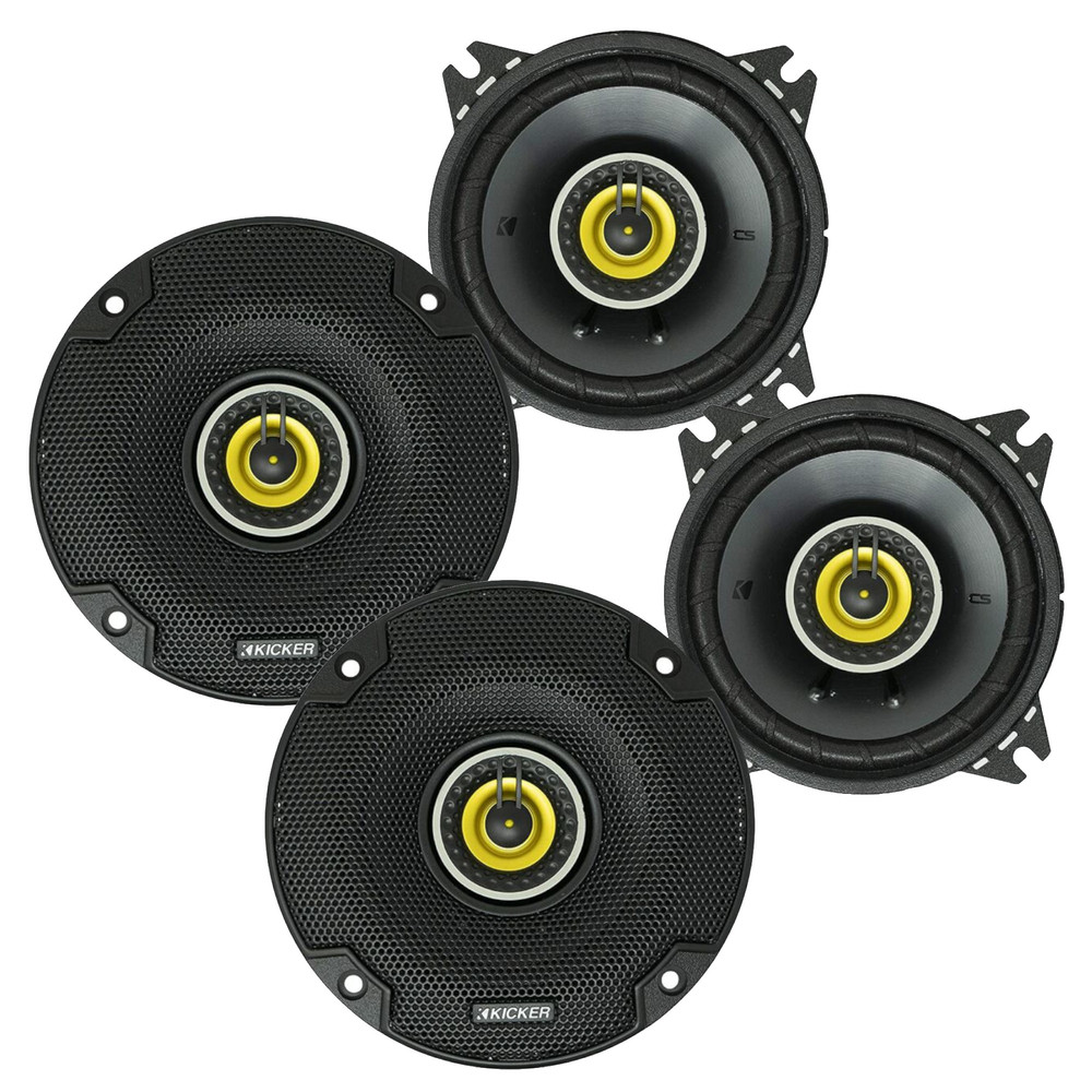 2 пары Коаксиальные динамики Kicker CSC44 мощностью 100 Вт RMS 4 серии CS 2 пары 17590₽