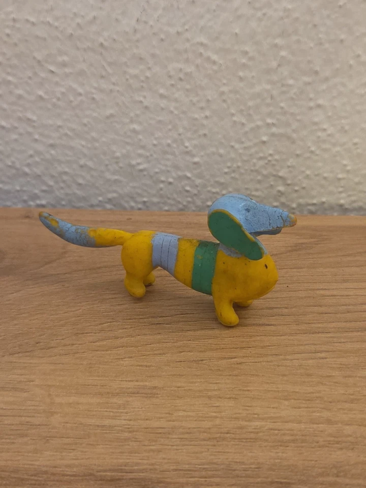 Maskottchen Olympiade 1972 - Waldi Pvc Figur Hund Dackel Bunt - Bild 1 von 2