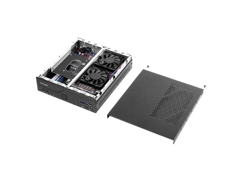 Shuttle XPC slim DH610S Barebone System - Slim PC - Socket LGA-1700 - 1 x - Image 4 of 4