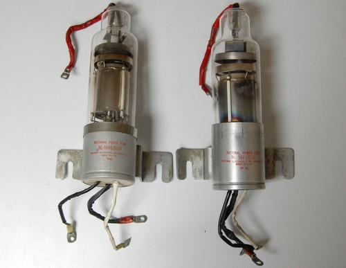 Two National Electronics NL-5665/C16J Thyratron Tubes Motor Speed Control Read