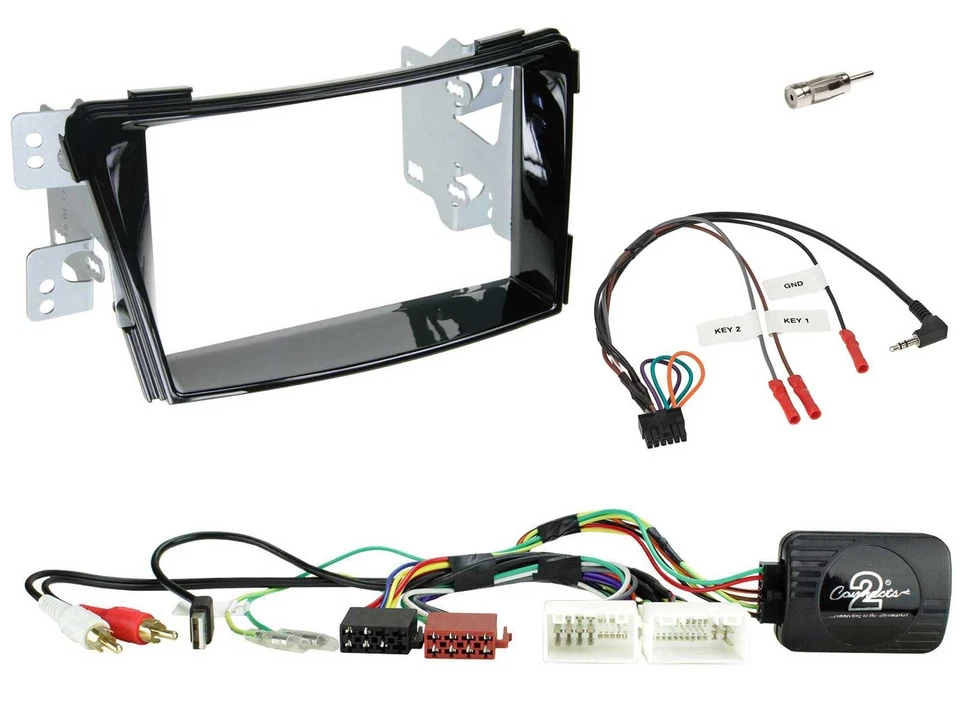 Pioneer DAB Lenkrad 2DIN Bluetooth USB Autoradio für Hyundai i40 11-19 USB AUX K - Bild 3 von 4