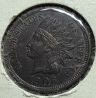 1906 Indian Head Penny Cent In AU+ Condition