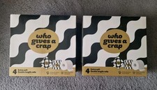 Who Gives A Crap - Premium Bambus Toilettenpapier | Box mit 8 Toilettenrollen 3-lagig Neu in OVP
