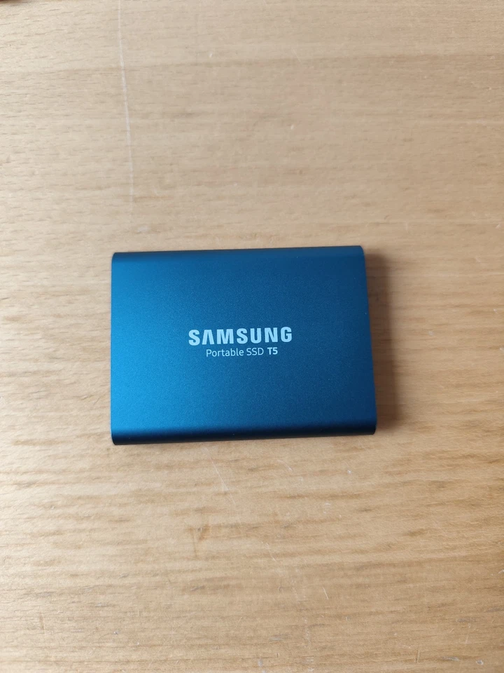 Samsung MU-PA500B/EU Portable SSD T5 500 GB - Blau TOP *NEUWERTIG* - Bild 3 von 4