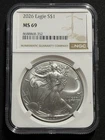 2026 $1 American Silver Eagle NGC MS69 Brown Label!!!!!! One day Sale!!!