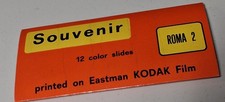 Vintage Color Slides, Set Of 12 of Rome, Italy