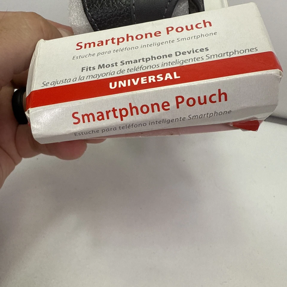 Verizon Universal Leather Pouch with Rotating Clip for Convoy 4 and etc - Black - Image 4 of 4