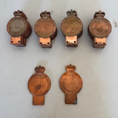40 x JR Gaunt Car Badge Bar Shields - Exakte Details & Größe der 60er Jahre Originale